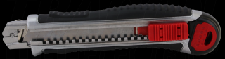 Odlamovací rezací nôž so 4 čepeľami 0,7x18mm a zásobníkom čierny UTILK01