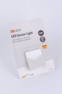 Orientačné LED svietidlo do zásuvky 0,5W so súmrakovým senzorom do tmy WL911