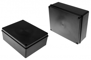Prázdna nadomietková krabica čierna 100x100x50 IP65 S-BOX 116C