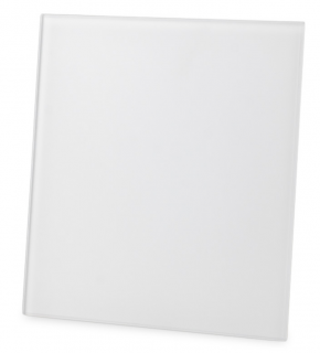 Predný panel zo skla pre ventilátory dRim matný biely