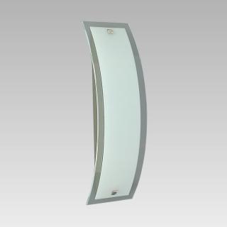 RIGA stropné/nástenné obdĺžnikové svietidlo sklenené 410x120mm 2xE14 826