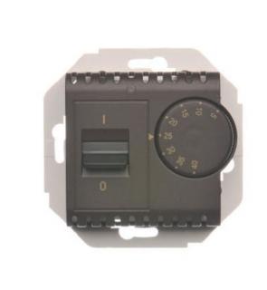 Termostat s vnútorným senzorom Simon54 PREMIUM/NATURE SS hnedý DRT10W.02/46