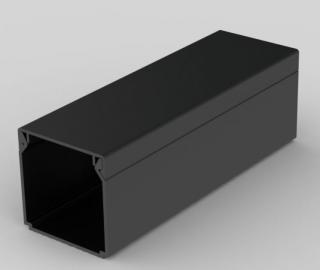 UV lišta 40x40mm 2m čierna KOPOS