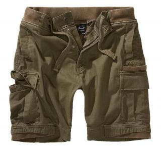 Brandit Packham Vintage kraťasy Olive Green L Olive Green