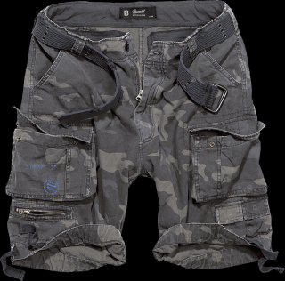 Brandit Savage Vintage kraťasy Darkcamo M Darkcamo