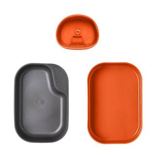 Wildo® Camp-A-Box® Basic Jedalenská sada Orange Grey Orange/Grey