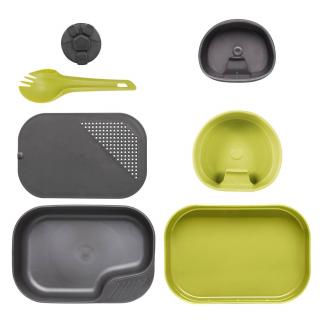 Wildo® Camp-A-Box® Complete Jedálenská sada Lime/Grey Lime/Grey