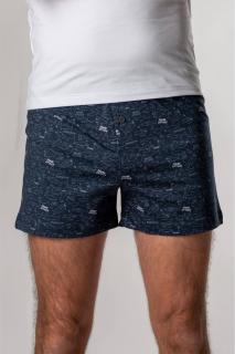 Bavlnené boxerky s potlačou ATTACK Veľkosť výrobku: L