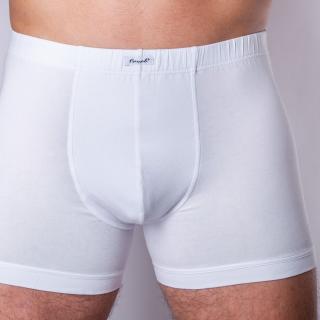 Biele boxerky B TOMI z extra jemnej bavlny supima Veľkosť: L