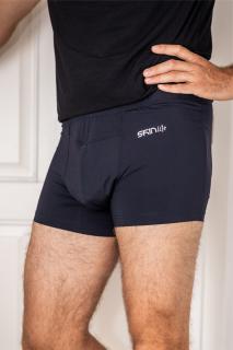 Inkontinenční pánske boxerky čierne Veľkosť výrobku: L