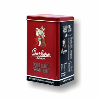 Barbera Red Vintage Box mletá káva 2x250g