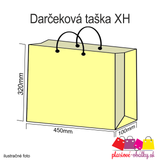 Darčeková taška Rozmer: XH 450 x 320 x 100 mm