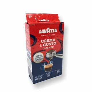 Lavazza Espresso Crema e Gusto CLASSICO  250g mletá káva