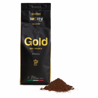 Mletá káva Tostini Coffee Gold 250g  100% Arabica