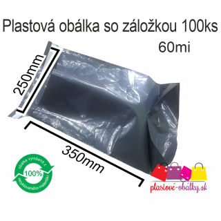 Plastové obálky so záložkou Balenie: po 1 ks, Rozmer: 320 x 440 mm