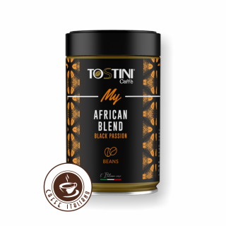 Zrnková káva Tostini Miscela Africa 250g dóza