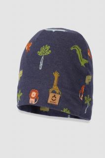 BROEL bavlnená čiapka FELICIANO tmavomodrá Veľkosť čiapky: 42 cm