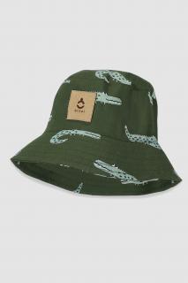 Broel bavlnený klobúk SIRIO zelený Veľkosť čiapky: 48 cm