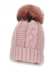 Broel zimná čiapka BONA svetloružová Veľkosť čiapky: 50 cm