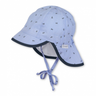 Sterntaler pirátka s UV-ochranou - modrá Veľkosť čiapky: 45 cm