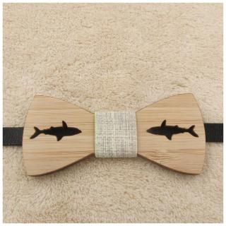 Detský drevený motýlik Mix  + 6 variant Mix Typ motýlika: Žralok