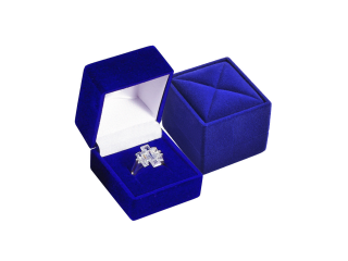 Zamatová krabička Zamatová krabička: Kráľovská modrá