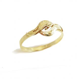 Zlatý prsteň VZOR 4 žltý  +doživotný servis + krabička Farba zlata: Žlté zlato, Farba kameňa: Bez kameňa