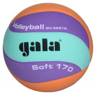 BV5681S Soft 170 volejbalová lopta Farba: tyrkysová-fialová