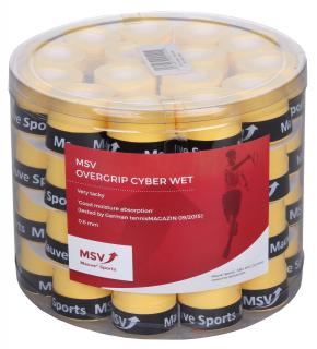 Cyber Wet overgrip                                                      omotávka tl. 0,6 mm balenie: 1 ks, Farba: černá