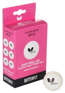 Easy Ball 40+ loptičky na stolný tenis, 6 ks balenie: 6 ks