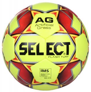 FB Flash Turf futbalová lopta Farba: žlutá-červená, veľkosť lopty: č. 4