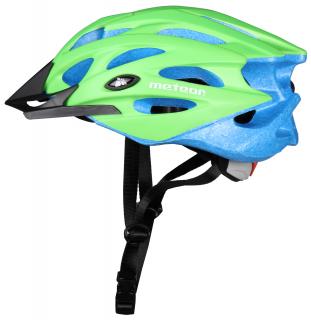 MV29 2018 cyklistická helma Farba: zelená-modrá, veľkosť oblečenia: L