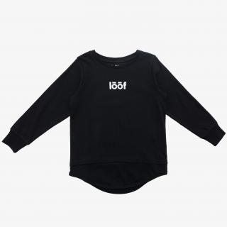 Dětské Tričko Si:bling LS Classy | Černé Velikost pro děti: 146-152 (11-12 let)