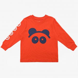 Dětské Tričko Wide LS Chris | Červená Velikost pro děti: 146-152 (11-12 let)