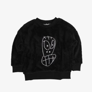 Dětský Crewneck TEDDY ANT | Černá velikost: 104 (3-4 let)