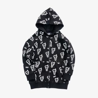 Mikina Zip Rude IceCream | Černá Velikost pro děti: 122-128 (7-8 let)
