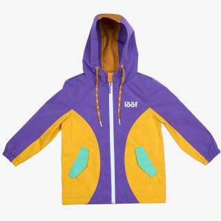 Nepromokavá Bunda Sporty | Fialová Velikost pro děti: 134-140 (9-10 let)