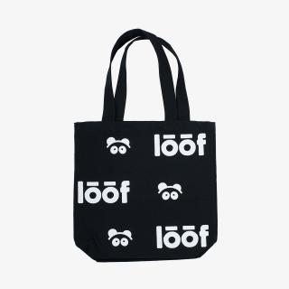 Plátěná taška Tote Bag LOOF | Černá