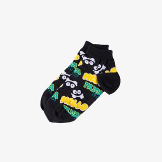 Ponožky Dospělé Kotníkové Pandawoo | Černá Velikost ponožek: 43-46 (28-30 cm)