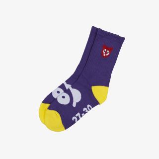 Ponožky FIT | Fialová Velikost ponožek: 19-22 (13-15 cm)