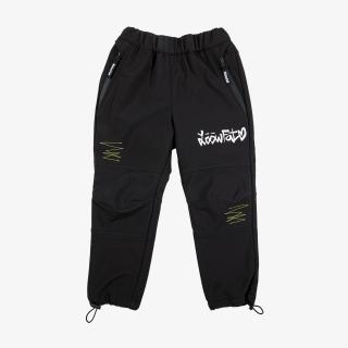 Softshell Kalhoty Zig Zag | Černá Velikost pro děti: 116 (5-6 let)