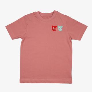 Tričko Wide Basic | Růžová velikost: 134-140 (9-10 let)