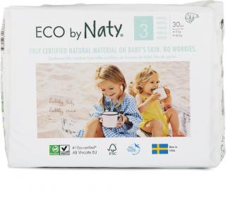 Eco by Naty Babycare Midi 3 4-9 kg 30 ks