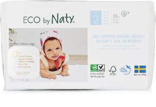 Eco by Naty Babycare Mini 2 3-6 kg 33 ks