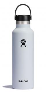 Hydro Flask Nerezová termolahev Standard Mouth Flex Cap 21 oz (621 ml) Bílá