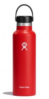 Hydro Flask Nerezová termolahev Standard Mouth Flex Cap 21 oz (621 ml) Červená