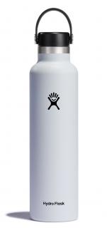 Hydro Flask Nerezová termolahev Standard Mouth Flex Cap 24 oz (709 ml) Bílá