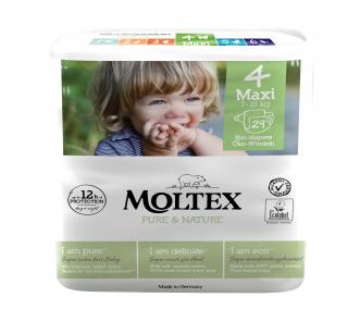 Moltex Pure & Nature Dětské pleny Maxi 7-18 kg 29 ks