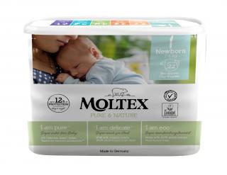 Moltex Pure & Nature Dětské pleny Newborn 2-4 kg 22 ks