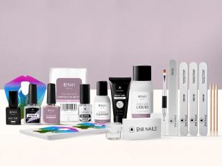 ENII Sada Poly gél v tube pro gélovu modeláciu nechtov